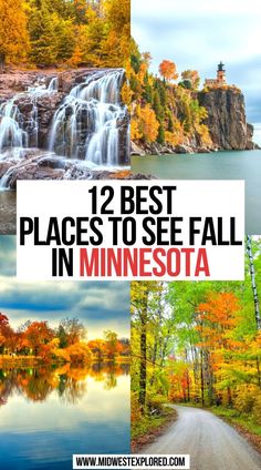 Best Places To See Fall In Minnesota Duluth Minnesota Fall, Things To Do In Minnesota, Beautiful Places In Usa, Minnesota Camping, Fall Hikes, Fall Scenery