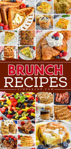 Plan the perfect brunch with a selection of these delicious recipes. Simple and tasty, you will want to try all of these brunch recipes! Host A Brunch At Home, Brunch Open House Ideas, Sunday Breakfast Family, Family Brunch Ideas, Summer Brunch Ideas, Brunch Ideas Food, Sunday Brunch Ideas, Brunch Ideas Easy, Brunch Recipes Easy