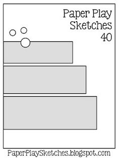 the paper play sketch is shown in black and white, with text that reads paper play sketches