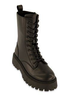 Combat Boot, Round Toe, Platform, Low Heel: 1-2 inches, Grommets, Lace Up, Zippers, Solid, Item Number 3113004067602 Combat Boots Black, Platform Combat Boots, Rainbow Shop, Combat Boot, Boots Black, Boot Shoes Women, Item Number, Low Heels, Combat Boots