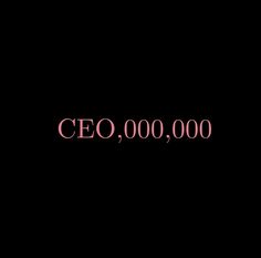 the words cec, 000, 000 are shown in pink on a black background