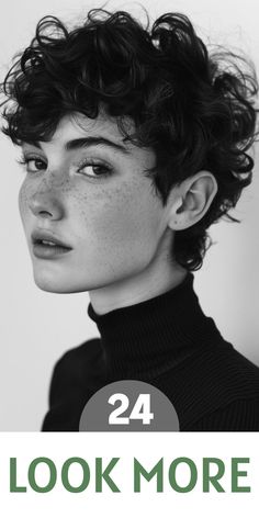 Queer Haircut Curly, Short Masc Haircuts For Round Faces, Masc Haircuts Curly, Short Curly Haircuts Round Face, Short Hair Women Round Face, Queer Curly Haircut, Androgynous Curly Hair, Short Curly Pixie Hairstyles, Androgynous Hair Short