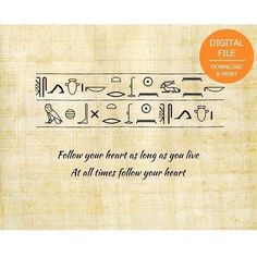 Egyptian tattoo
Tattoo ideas
Tattoo ancient Egypt
Egypt 
Kemet 
Hieroglyphics Egyptian Quote, Hieroglyphics Tattoo, Ancient Egypt Hieroglyphics, Heart Digital Art, Egyptian Drawings, Egypt Hieroglyphics, Egypt Mummy, Starověký Egypt, Ancient Egyptian Hieroglyphics