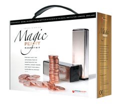 the magic penny set is in its box