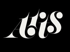 the word arts written in white on a black background