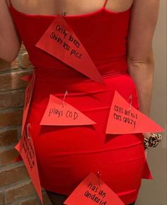 HALLOWEEN PARTY COSTUME “RED FLAGS” COSTUME / funny last minute halloween costume idea 🏁🚩 Red Halloween Costume, Red Halloween, Halloween Coustumes, Pretty Halloween Costumes, Duo Halloween Costumes, Holloween Costume, Cute Couple Halloween Costumes, Trendy Halloween Costumes