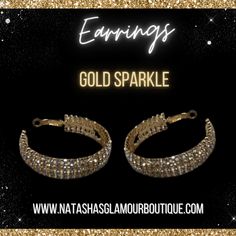 Our Gold Sparkle Earrings is perfect for causal and everyday wear. Material: 14K Gold Plated Sparkle Earrings, Gold Sparkle, Everyday Wear, Gold Plate, Sparkle, Plating, Gold