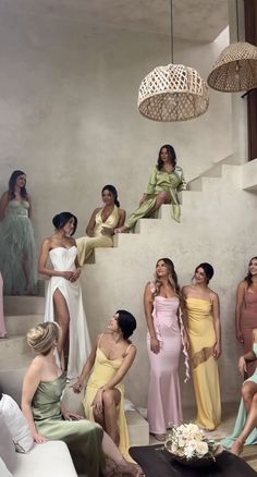 Pastel Bridesmaids, Dress Idea, Wedding Attire Guest, Cute Wedding Ideas, Pastel Wedding, Wedding Mood Board, Wedding Goals