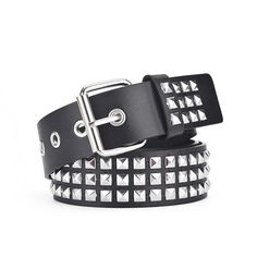 Product information: Product Category: Belt Material: metal Belt buckle material: alloy Belt buckle shape: rectangular Closure method: pin buckle Popular elements: rivets Length (CM): 110cm Width: 3.8cm Applicable gender: unisex / both men and women Color classification: white quadrilateral bead belt black quadrilateral bead belt black skull quadrilateral bead belt white skull quadrilateral bead belt Packing list: Belt x1 Black Goth Girl, Bead Belt, Rock Jeans, Y2k Belt, Edgy Accessories, Metal Head, Black Goth, Black Skull, Skull Decor