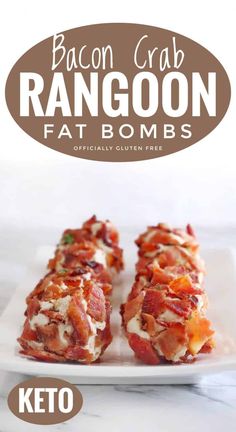 Bacon Crab Rangoon Fat Bombs | Savoury Keto Crab & Bacon Fatbombs Keto Diet List, Crab Rangoon, Diet Breakfast Recipes, Keto Fat, Low Carb Breakfast Recipes, Fat Foods, Best Keto Diet, Keto Recipes Dinner, Diet Help