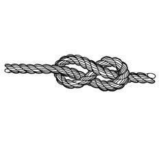 an image of a rope that is knoted together