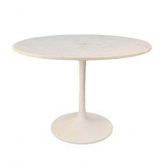 an image of a white table on a white background that looks like it is made out of marble