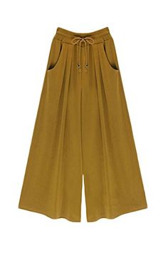 Loose Womens Pants, Wide Leg Pants Pattern, Wide Leg Pants Plus Size, Woman Pants, Solid Color Pants, Bohemian Summer, Outfits 2017, Pants Casual