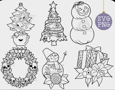 christmas coloring pages for kids to print out and color with their own holiday tree, snowman