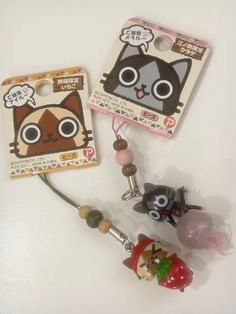 Airou Cat, Gotochi Charms, Japanese Trinkets, Kawaii Trinkets, Japanese Keychain, Kawaii Keychains, Cute Trinkets, Cute Objects, Kawaii Keychain