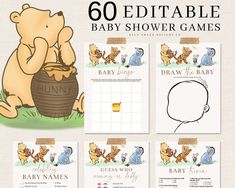 winnie the pooh baby shower games