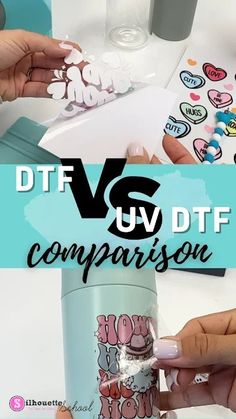 DTF vs UV DTF transfers T Shirt Transfers, Free Cut Files, Supply List, Craft Markets, Dtf Printing