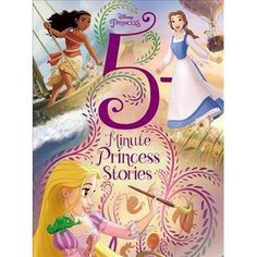 the disney princess 5 - minute princess stories