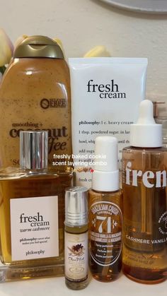 Coco Butter Scent Combos, How To Layer Your Scents, Gourmand Scent Combos, Body Care Scent Combos, Good Scent Combos, Shower Combo Products, Best Scent Combos Vanilla, Layering Scent Combos, How To Smell Like Cookies