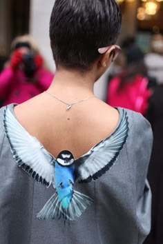 Out and about in Paris Sukienki Maksi, Áo Blu, Couture Week, Mode Inspiration, Hippie Style, Fashion Details, Blue Bird, Diy Fashion