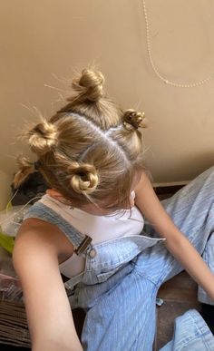 chloe Y2k Hairstyles, Smink Inspiration, Hair Arrange, Aesthetic Hair, Hair Dos, Hair Day, Pretty Hairstyles, Hair Goals, Hair Looks