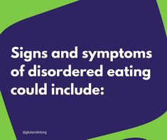 The term disordered eating refers to a range of irregular eating behaviors that can be physically and emotionally disruptive. Disordered eating may include behaviors like those seen in some eating disorders, but they are less extensive and less severe. Even though they are less severe, in some cases disordered eating could lead to an eating disorder. Access support networks like GIG's Support Groups and resources to help reduce stress and maximize quality of life. Support Groups, Life Support, Support Network, Online Support, Shopping Tips, Signs And Symptoms, Support Group