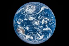 the earth as seen from space