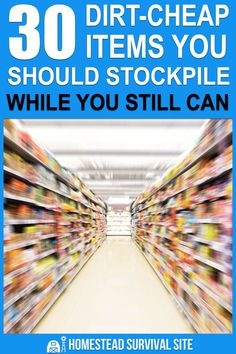 We took a tour of our local dollar store with a survival perspective in mind and found many dirt-cheap items that will be valuable after a disaster. #homesteadsurvivalsite #survivalgear #frugal #preparedness #preppers Survival Quotes, Emergency Preparedness Kit, Survival Supplies, Survival Ideas, Emergency Preparation, Dirt Cheap, Survival Shelter, Survival Life Hacks, Emergency Food