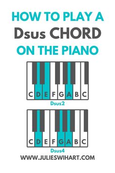 dsus chord piano Chord Sheets Piano, All Chords Piano, Piano Scales And Chords, Chord Inversions Piano