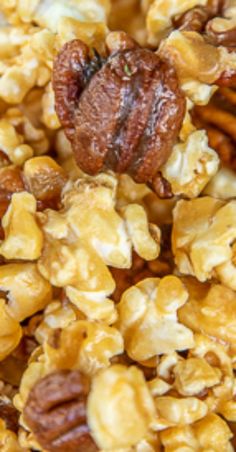 close up view of nuts and raisins in a bowl