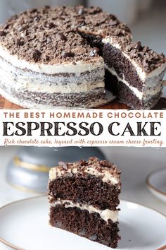 the best homemade chocolate espresso cake recipe