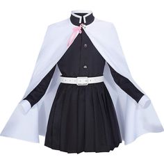 PRICES MAY VARY. 【Including】 Cape, coat, skirt, belt, headdress, collar accessory. 【Fabric】 Uniform Cloth Fabric. 【Advantage】 We can tailor cosplay costume according to your body size, and 1-2 weeks for preparation. 【Pls Notice】 Manual measurement, there will be an error of 1-3 cm, please understand! Will not affect the normal wear, please rest assured to buy! ☆ Deluxe Version for Anime Manga Kanao Uniform Dress Adult Costume Kids Girl Kimono Halloween for Party Costumes. ☆ Please check the size Kanao Cosplay, Demonslayer Demon, Costume College, Adult Dress, Butterfly Hair Accessories, Uniform Costume, Collar Accessory, Hippie Halloween, Kids Costumes Girls