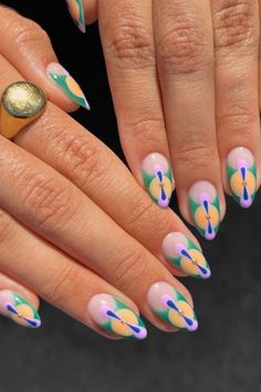 31 Summer Nail Designs that are Fun and Colorful! Spring Nail Ideas, Summer Nail Designs, Inspo Instagram, Short Nail, Trendy Nail, Trendy Nail Art, Get Nails, Short Nail Designs, Spring Nail