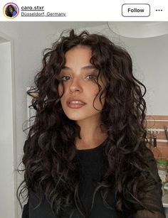 Loose Curl Haircut, Dark Brunette Curly Hair, 2a Curly Hair Haircuts, Short Curly Dark Hair, Wavy Curls Hairstyles, Curly Wavy Haircut, 2b Curly Hair, Naturally Wavy Hair Cuts, Indian Curly Hair