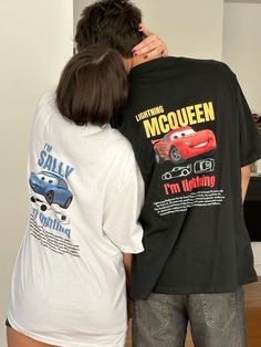 Cars Matching Shirt  L  Mcqueen and Sally Couple T shirt  Kachow L  Mcqueen  Im Lightning Sally Cars Shirt  Lightning Movie V2 Easy 30 day return policy Lightning Mcqueen And Sally, Mcqueen And Sally, Flash Mcqueen, Car Shirts, Matching Couple Outfits, Young T, Lightning Mcqueen