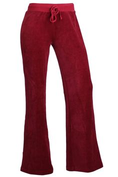 Burgundy Velour Lounge Pants Straight leg. No Pockets for smoothest fit.Our womens velour jogging suits are made of 80% Cotton / 20% Polyester.Approx. 32" inseam.Made in California.Pairs with our Burgundy Jacket.Matches our Burgundy Mens Sweatsedo Click Here for Womens Size Chart & Measurements Embellishing: Please choose either Embroidery or Rhinestones then fill in what you would like your hoodie to say. Then choose a font and a color. Note: You cannot combine Rhinestones and embroidery in Red Velvet Tracksuit, 2000s Pants, Red Tracksuit, Jogging Suits, Zip Hoodies Womens, Velvet Tracksuit, Burgundy Hoodie, Burgundy Pants, Burgundy Jacket