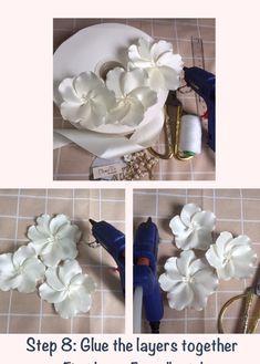 Tutorial SILK JASMINE Brooch DIY ribbon Flower making Without - Etsy Brasil Cheapest Silk Flowers, Ribbon Roses Tutorial No Sew, Upcycle Silk Flowers, Silk Ribbon Flowers Tutorial, Flower Brooch Handmade Tutorials, Silk Ribbon Jewelry, Flower Craft Ideas, Silk Flowers Diy, Easy Fabric Flowers