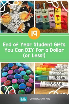 the top ten end of year student gifts you can diy for a dollar or less