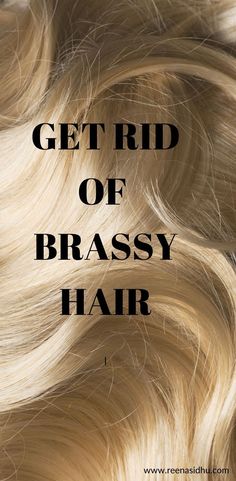 How To Get Rid Of Brassy Hair With Vinegar. Here you will find tips to use vinegar to fix brassy hair. #brassy brunette hair #brassy blonde hair #brassy hair #fix brassy hair #toning brassy hair Hair Problems Solutions, Blonde Wedding Hair