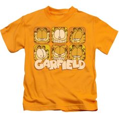 Officially Licensed Merchandise. Printed in the U.S.A. 100% Cotton Fitted Tee. Design Will Not Fade, Crack or Peel After Multiple Washes. State of the Art Digitally Printed Clothing. Made to Order. Takes 2-5 Business Days to Make to Perfection. Garfield Shirt, Silly Clothes, Mighty Mouse, Cartoon Shirts, Printed Clothing, Fitted Tee, Many Faces, Look Stylish, Tee Design