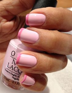 Pink French Manicure, Pink Manicure, Latest Nail Trends, French Nail Art, Pink French, Pink Nail, Manicures Designs