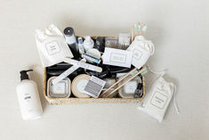 Include this amenities tray in the bathroom at your next event—your guests will thank you! This tray includes all of the essentials for any of your guests' needs and emergencies. Any unforeseen issue is covered by this box, which includes fashion tape, stain removal wipes, and wine wipes—just to name a few. Loosen up and have a good time! We’ve got you covered. Blotting Paper