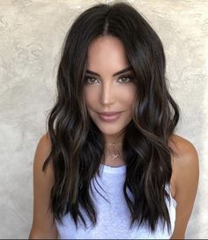 Mocha Hair, Haircuts Medium, Long Dark Hair, Hair Color And Cut, Hair Color Dark, Human Hair Wig