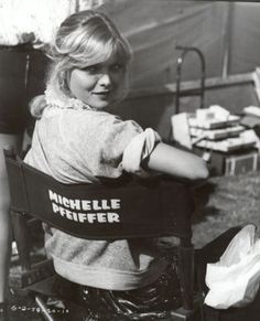 #Grease2 behind the scenes(I think?)  Michelle Pfeiffer(Stephanie) Dangerous Minds, Michelle Rodriguez