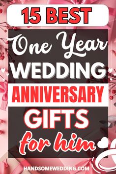 Need inspiration for one year wedding anniversary gifts for him? Celebrate your first year together with these thoughtful and unique ideas. Whether you're looking for personalized keepsakes or practical items, our guide has the perfect 1 year wedding anniversary gift ideas for your husband. 1st Year Anniversary Ideas, One Year Wedding Anniversary For Husband, 1 Year Wedding Anniversary