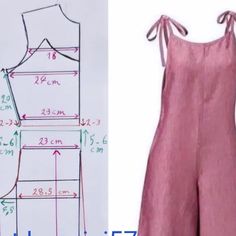 an image of a woman's dress with measurements on the left and right side