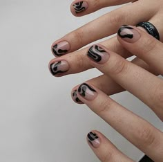 Edgy Nails, Minimal Nails, Short Nails Art, Her Nails, Birthday Nails, Fire Nails, Funky Nails