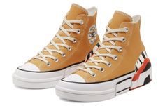 Converse Womens WMNS CPX70 High 'Sunblocked - Zinc Yellow' Zinc Yellow/Black/Egret 567721C Converse Womens, Womens Converse, Yellow Black, Converse, Yellow, Black