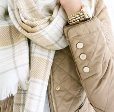 Winter Color Crush: Cream Mode Casual, Fall Winter Wardrobe, Fashion Mode, Looks Style, Fall Winter Outfits, Preppy Style, Look Fashion, Passion For Fashion, Giorgio Armani