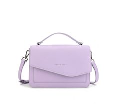 Shop the full collection at https://saintivvy.com/ Isla crossbody is perfect for both relaxed and formal occasions, making it a versatile accessory that can transition seamlessly from day to night. Designed with functionality in mind, with its high-quality construction, magnet close flap and front pocket.  Comes with a detachable and adjustable crossbody strap.   Also available in teal and black.   Features - Silver hardware - Detachable crossbody strap 1 x front pocket - 1 x  internal middle zip pocket - 3 x internal slip pockets - Comes in 100% cotton dustbag   Approx. Measurements W22.5cm x H15.5cm x D9cm (Height approx. 20cm including carry handle) 100% vegan leather Purple Office Shoulder Bag With Removable Pouch, Purple Shoulder Bag With Removable Pouch For Office, Chic Purple Office Bag, Purple Office Crossbody Shoulder Bag, Elegant Purple Satchel With Adjustable Strap, Chic Purple Shoulder Bag For Office, Chic Purple Office Shoulder Bag, Modern Purple Shoulder Bag For Everyday Use, Modern Purple Shoulder Bag For Everyday